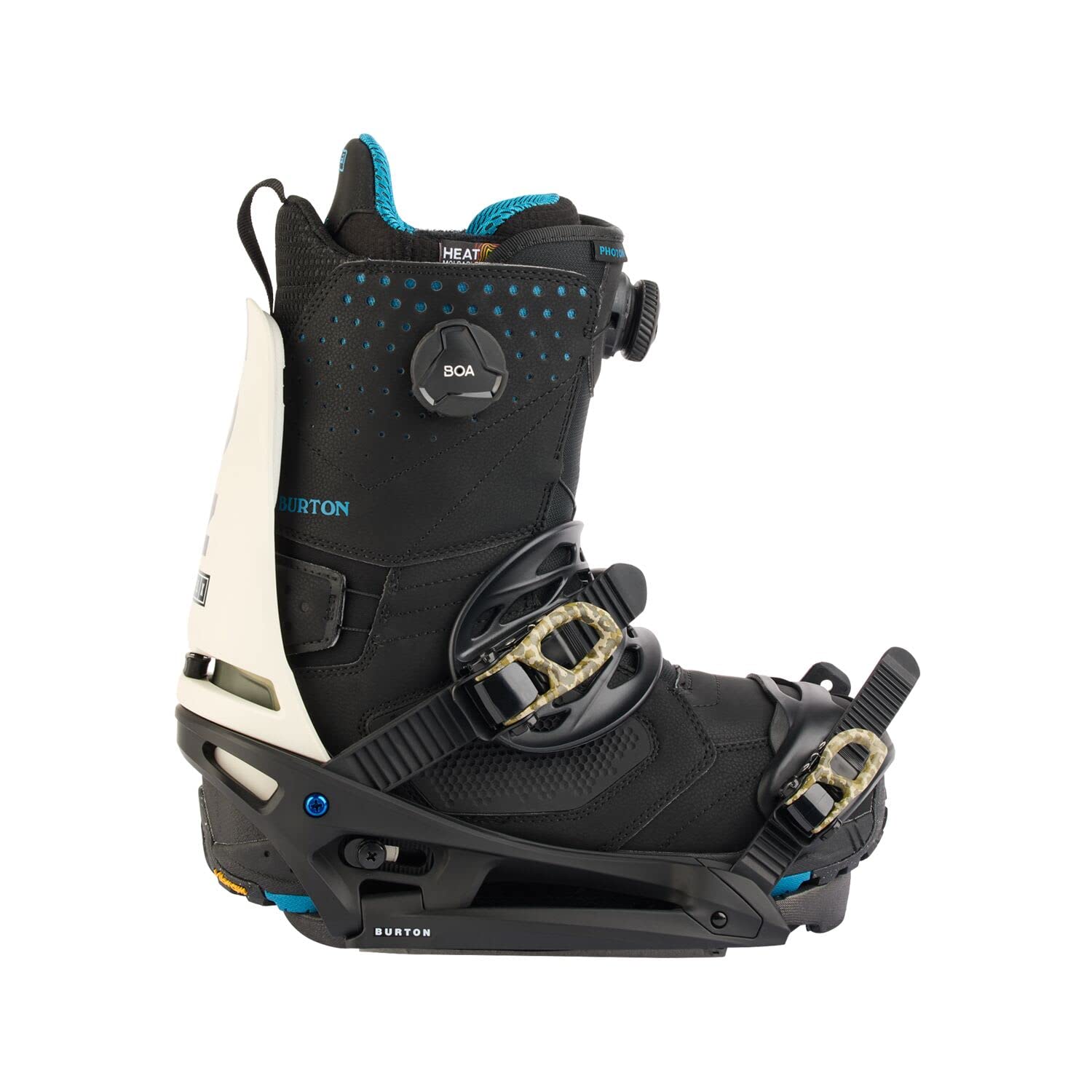 BURTON Cartel X EST Mens Snowboard Bindings Black/Stout White/Logo